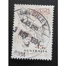 Australia: 1994 - Aviation Pioneers - 45c Lawrence Hargrave - Used Stamp