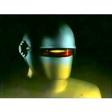 1951’s THE DAY THE EARTH STOOD STILL robot Gort reactivates color 8x10 scene