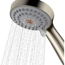 YOO.MEE High Pressure Handheld Shower Head with Powerful Shower Spray against Lo