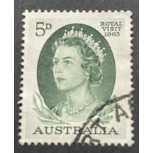 AUSTRALIA 1963 SG 0348 USED #3