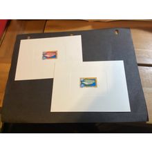 ICOLLECTZONE Mali 86-87 card proofs XF NH (A200)