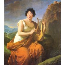 Marie_Louise_Elisabeth_Vigée-Lebrun_001 Poster Canvas Print Art Painting Decor R