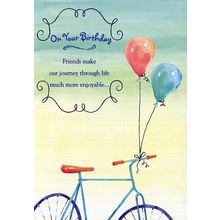 On Your Birthday - Birthday Greeting Card - 383