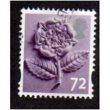 ENGLAND 72P 'TUDOR ROSE' (EN17) FINE USED (EBID25054)