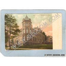 CT Middletown Postcard Hidh School ct_box3~1418