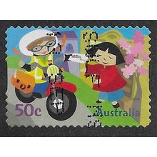 AUS 2006 50c (S/A) 'POSTIE KATIE' FINE USED (EBID66-291)