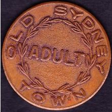 Australia Token Old Sydney Town - Adult