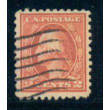 Used 425 2c George Washington Fine Plus A09325