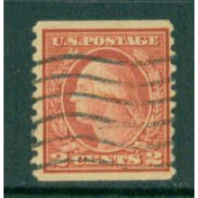 Used 492 2c George Washington Barely Clears A10157