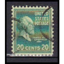 Used 825 20c James Garfield Very Fine KA5656