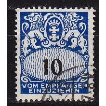 GERMANY REICH Danzig [Porto] MiNr 0031 ( OO/used )