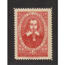 cc3835-35b Canada Cinderella stamp - Societe Saint-Jean Baptiste (1945)