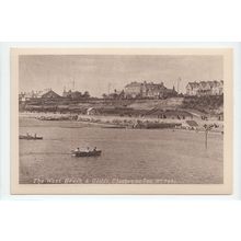 The West Beach & Cliffs Clacton-on-Sea Postcard Essex 7681