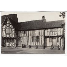 The Market Lavenham Suffolk F L Ranson RP Postcard
