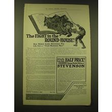 1918 Charles Scribner's Sons Ad - The Fight in the Round-House