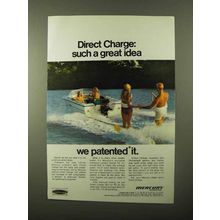 1971 Mercury Outboard Motors Ad - Direct Charge