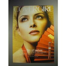 2004 Cover Girl Makeup Ad - Fan of Lashes