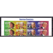 4224-4227 41c Scientists Very Fine MNH Plt/8 2 P#s V1111 Top L06097