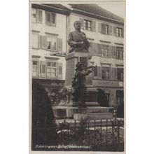 Sackingen Denkmal Restaurant Germany Joseph Victor Postcard