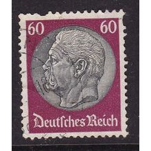 Germany 1934 Von Hindenburg 60pf Fine Used SG 507b VGC