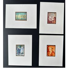 Congo 1974 Mi. 436 - 439 Epreuve De Luxe Art Monet Degas Renoir Impressionnisme