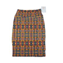 Womens Pencil Skirt Size XS LulaRoe Cassie Unique Colorful Pattern knee Length