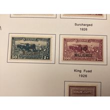 ICOLLECTZONE Egypt 115-117 VF hinged (G300-7)