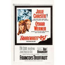 Fahrenheit 451 (1966)_2 Movie Film Poster Canvas iconic design