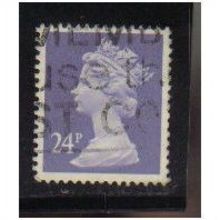 1984 GB 24P VIOLET F/U SG X967