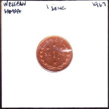 1967 Western Samoa 1 Sene Coin