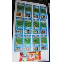 Burtons 1998 Wagon Wheels Football World Cup Dream Team Cards Set Empty Packet.