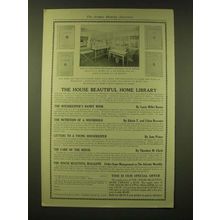 1918 The House Beautiful Home Library Ad - The House Beautiful Home library