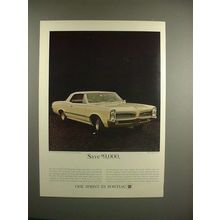 1966 Pontiac Tempest Custom Convertible Car Ad