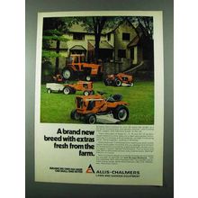 1975 Allis-Chalmers Lawn and Garden Equipment Ad