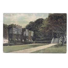 HADDON HALL, Derbyshire unused antique postcard by Valentine =