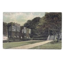 HADDON HALL, Derbyshire unused antique postcard by Valentine /