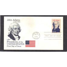 FDC Artmaster 2216b 22c John Adams (Cachet-U/A) CV39130