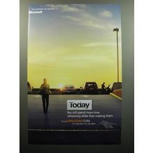 2007 Microsoft Office 2007 Software Ad - Today you will spend more time