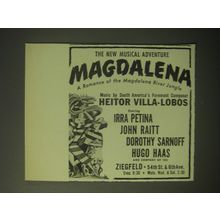 1948 Magdalena Musical Ad - The new Musical adventure Magdalena