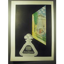 1948 Jean Patou Moment Supreme Perfume Advertisement - art by Charles Cobelle