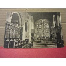 FITZALAN CHAPEL, ARUNDEL CASTLE, SUSSEX. unused antique postcard F. Frith /