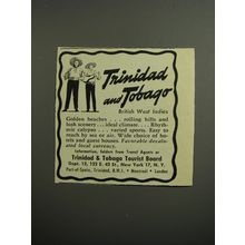 1952 Trinidad & Tobago Tourist Board Ad