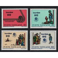 Vatican 42nd Intl Eucharistic Congress 4v 1981 MNH SG#761-764 Sc#687-690