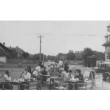 Cafe Restaurant Bon Marche Shopping Parade East Preston Sussex Postcard