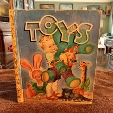 Old Vintage Original Little Golden Book Toys (H) 8th Edition 1945