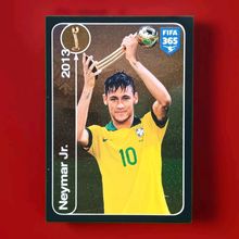 NEYMAR JR Sticker #466 Panini FIFA 365 - 2016 - 2017 Brazil