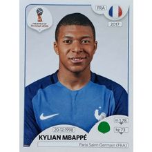 Kylian Mbappe Rookie France - Panini Fifa World Cup Russia 2018 #209 BLACK BACK