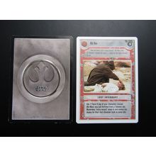 Star Wars 1995 Premiere Decipher CCG W/B Card Old Ben LS