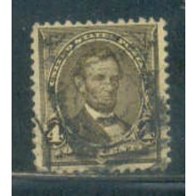 Used 269 4c Abraham Lincoln Just Clears M03589