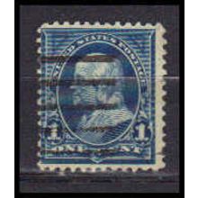 Used 264 1c Benjamin Franklin Average Plus RA1036